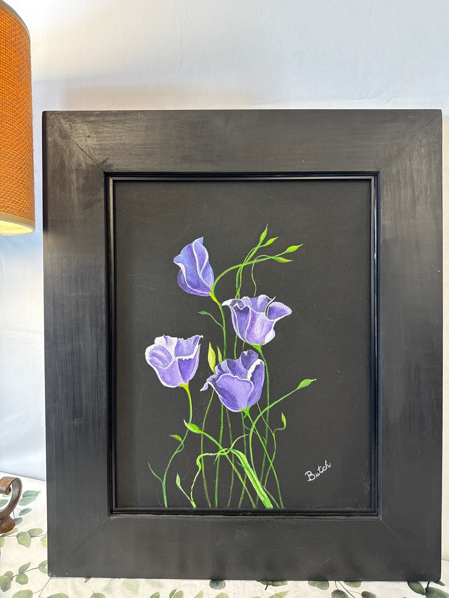Purple lilies