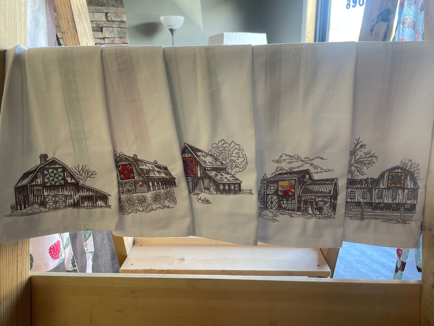 Barn Tea Towels
