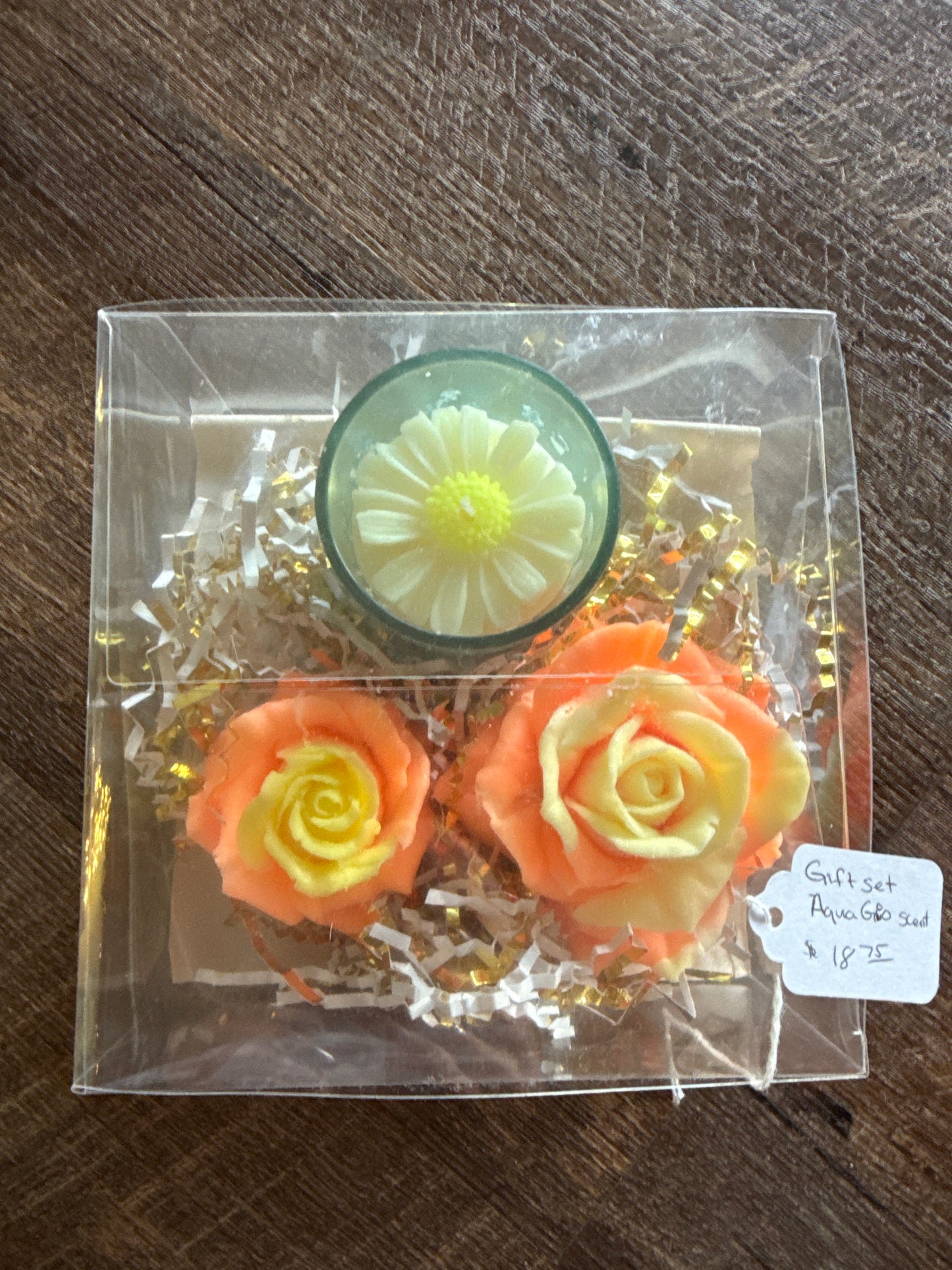 Gift set soap & candle assorted scents
