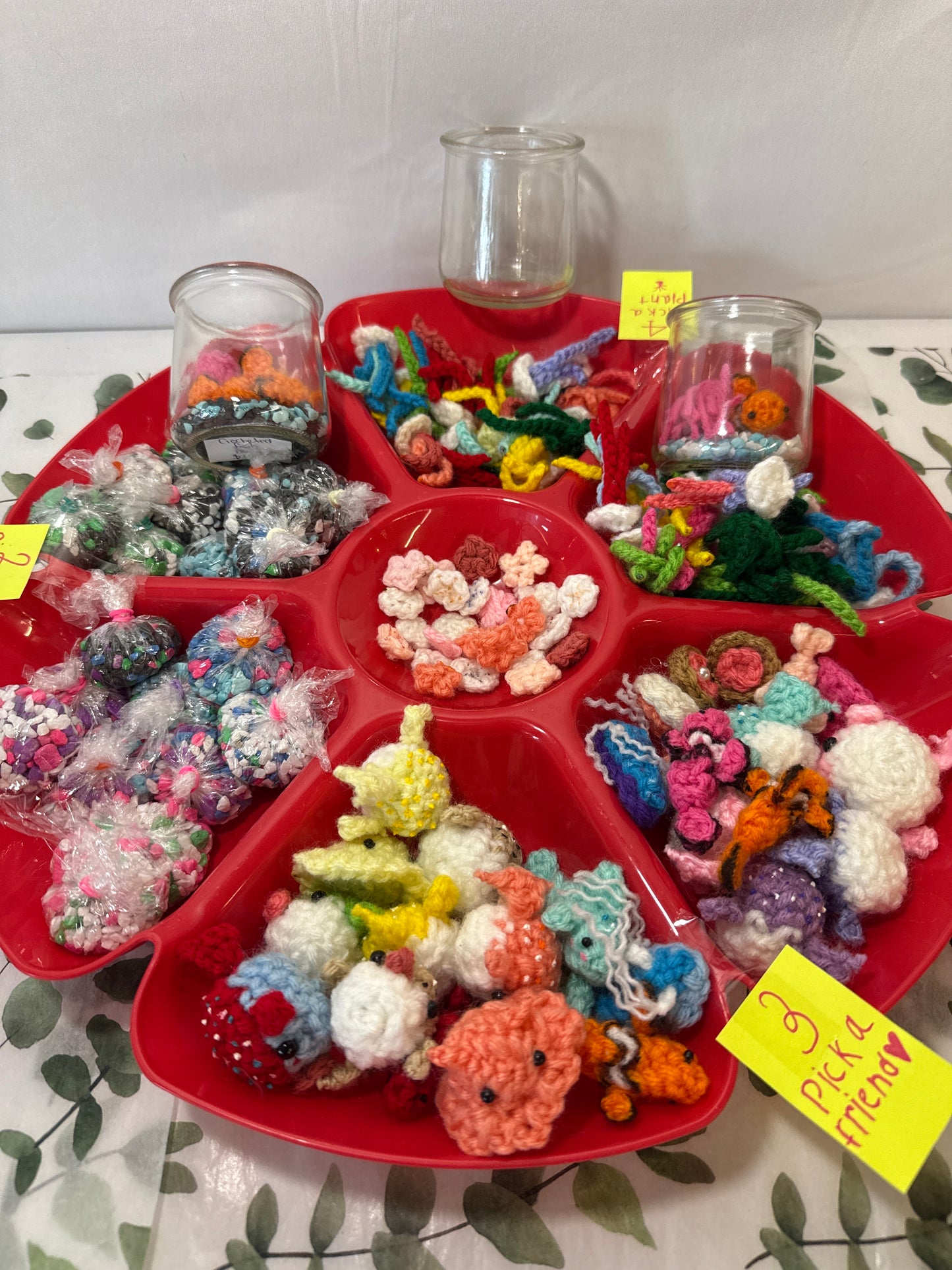 Aquarium, crochet, DIY