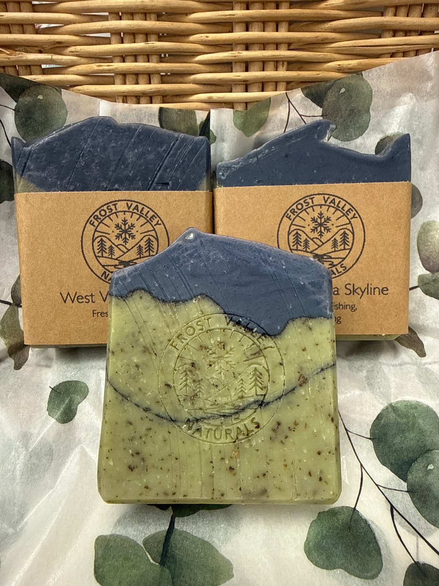 West Virginia skyline soap