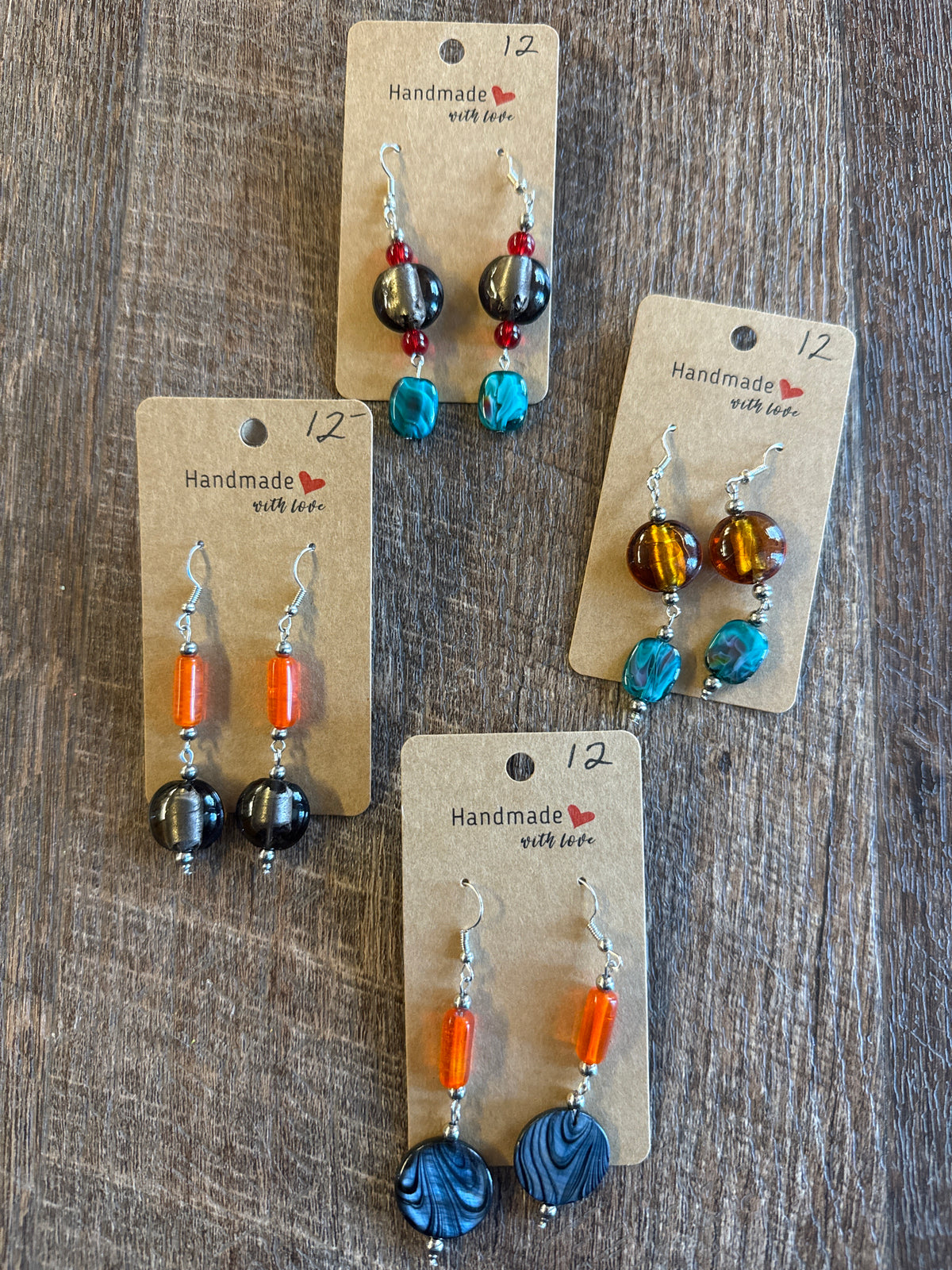 Beaded earrings 12