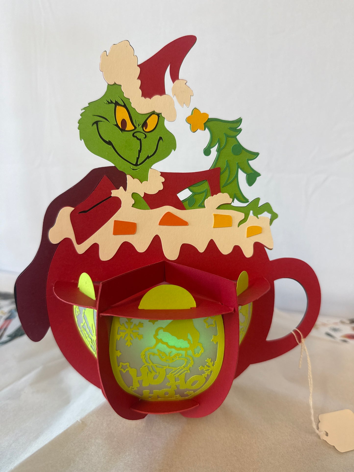 Grinch Christmas card