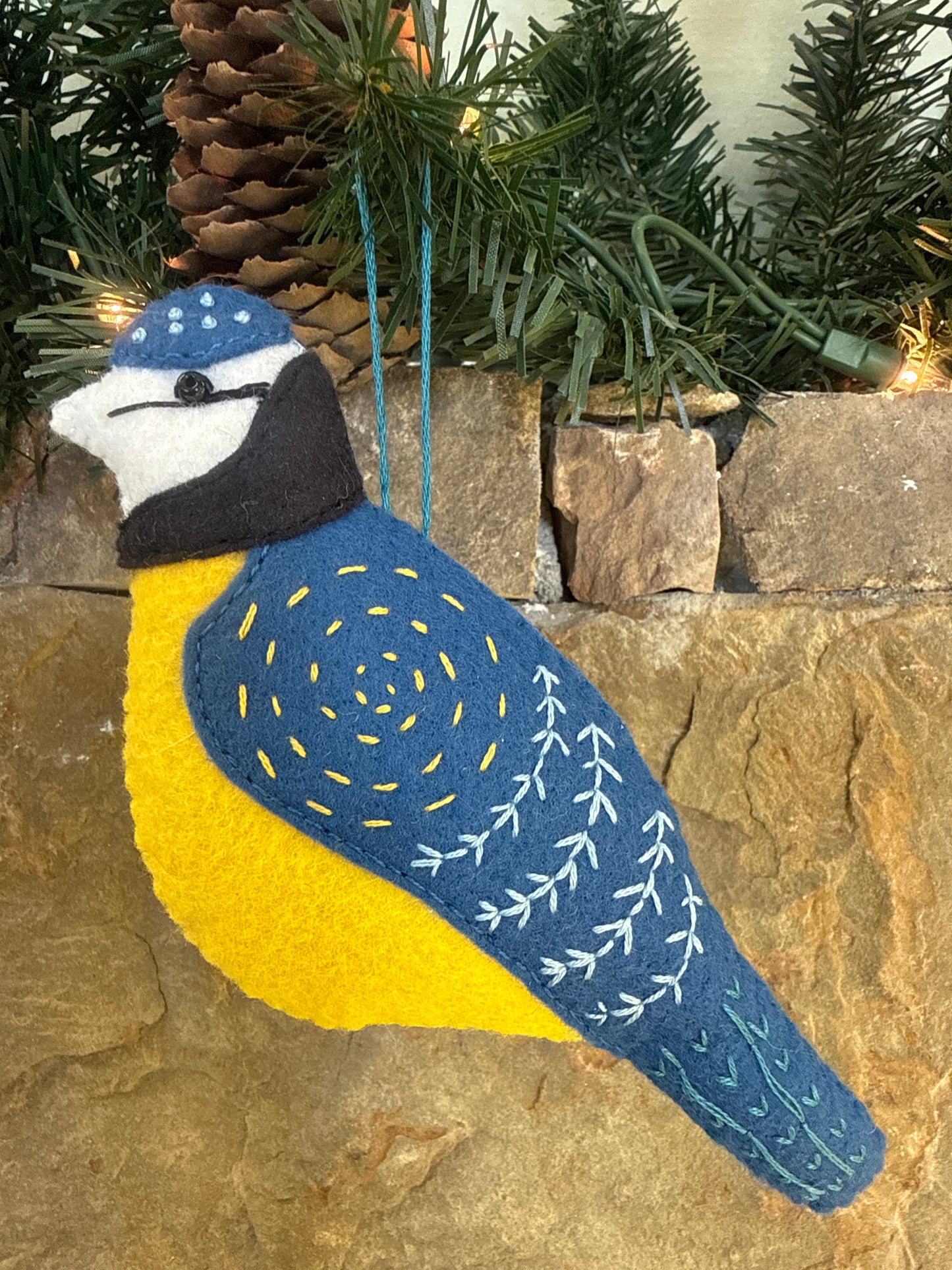 Blue tit bird