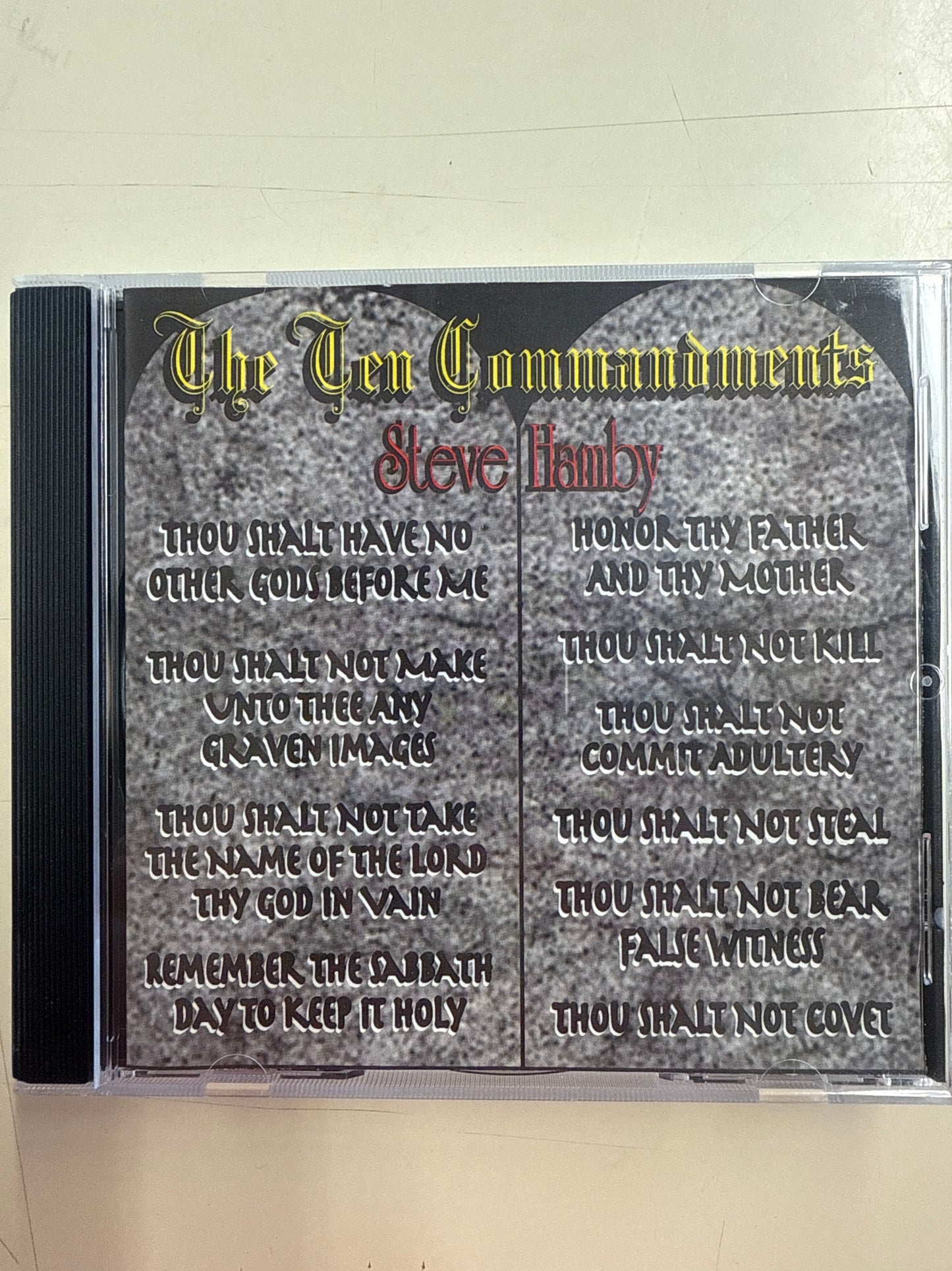 The Ten Commandments Steve Hamby
