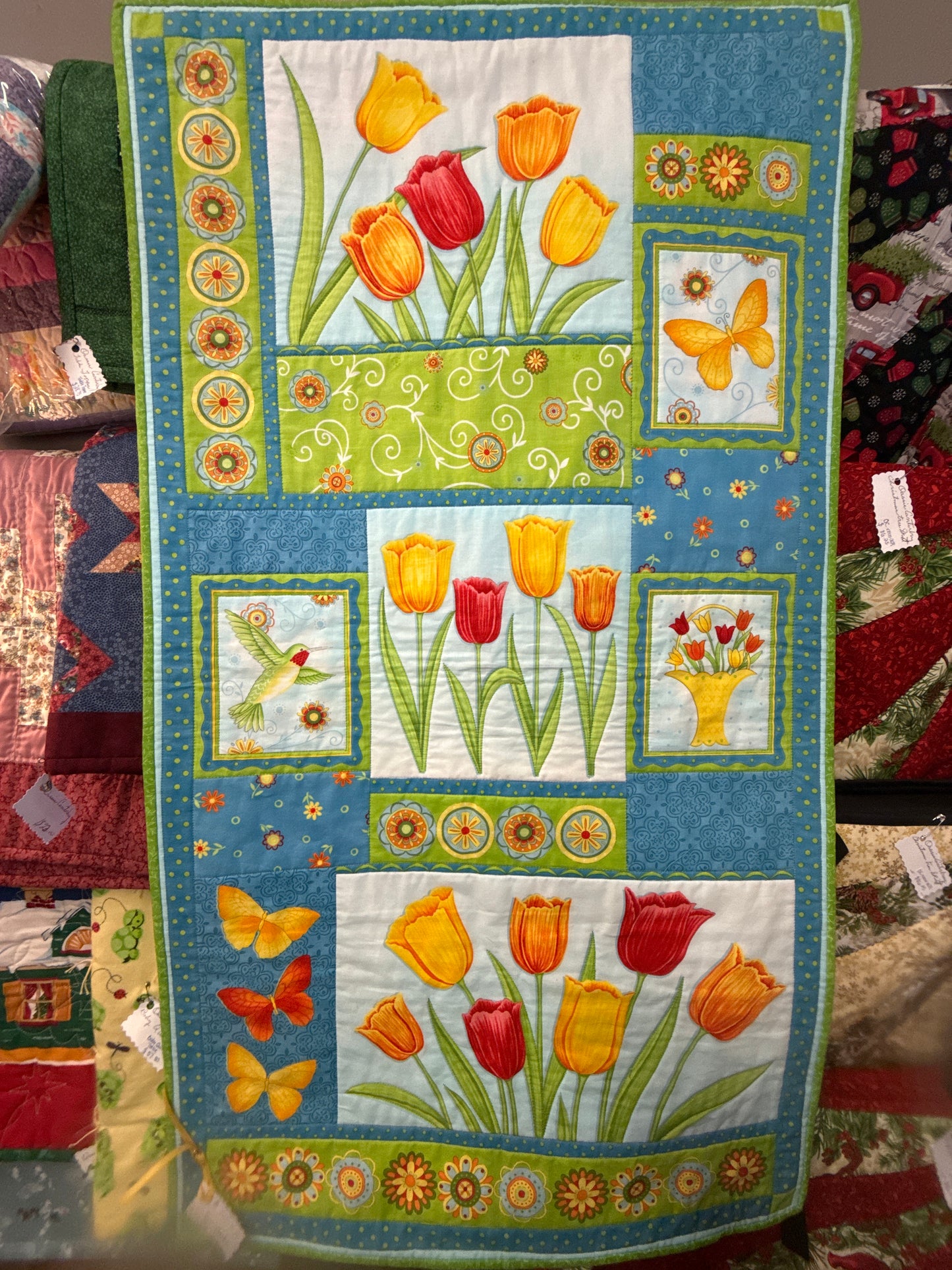 Hanging Fabric art 41x23