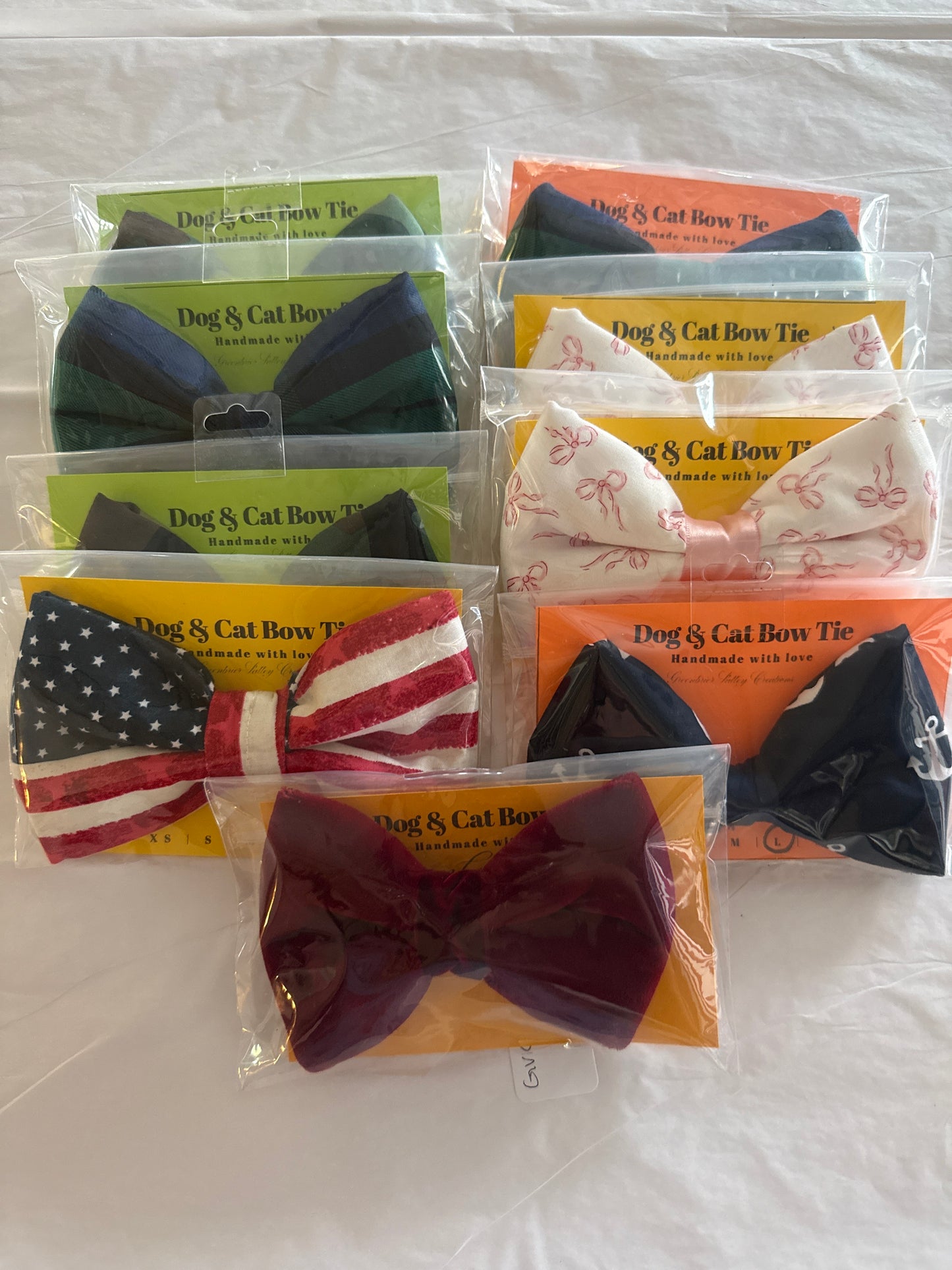 Dog and Cat Bow Tie Large