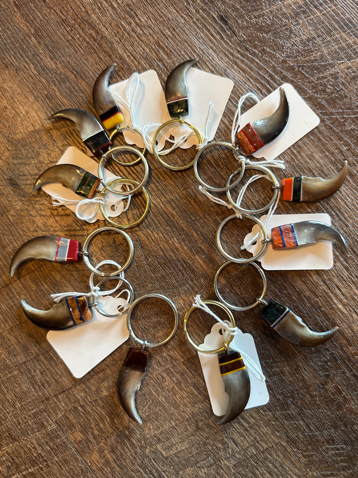 Bear claw keychain