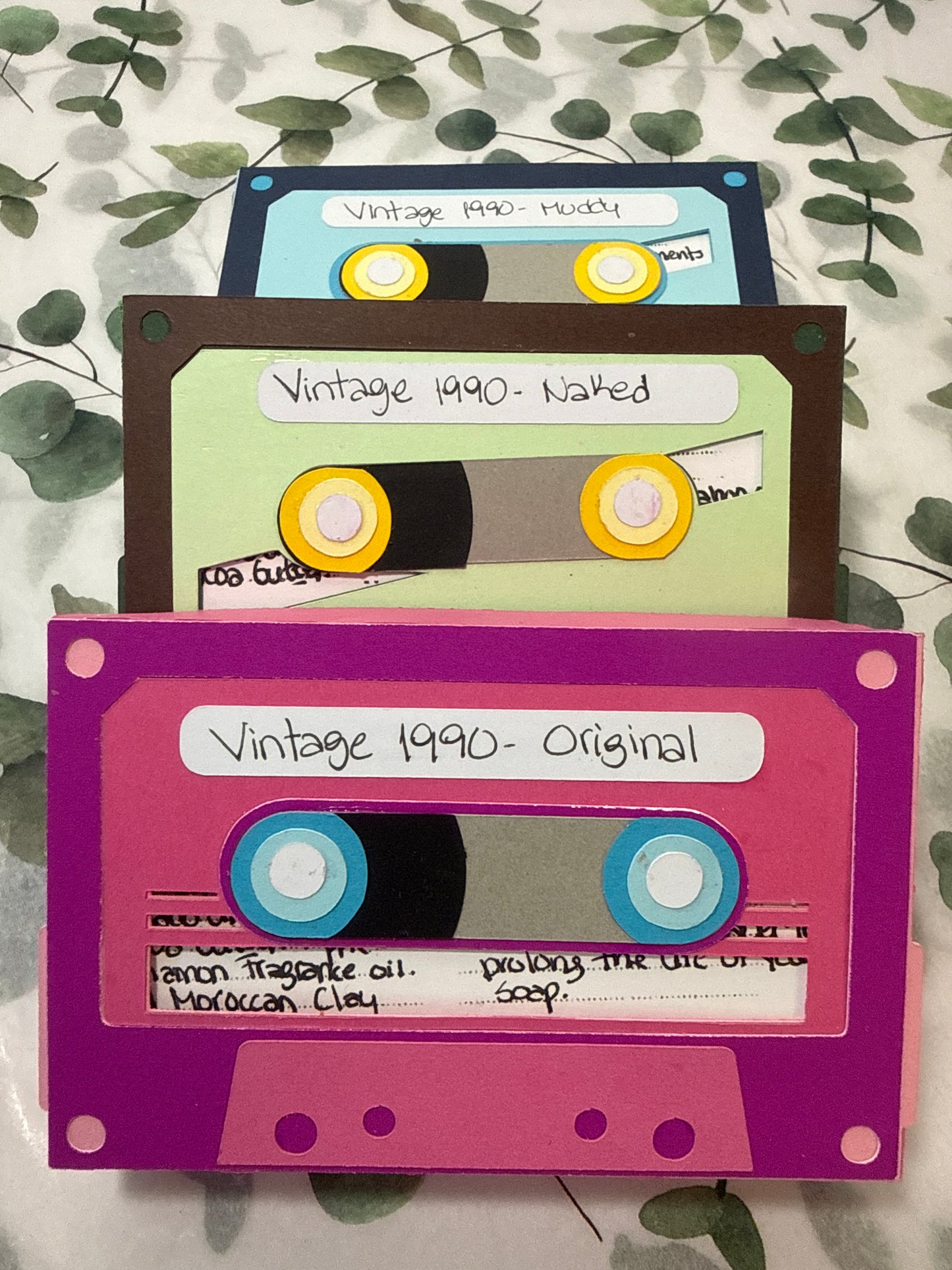 Vintage box soap set