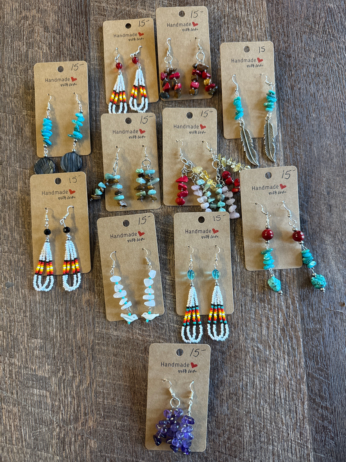Beaded earrings 15