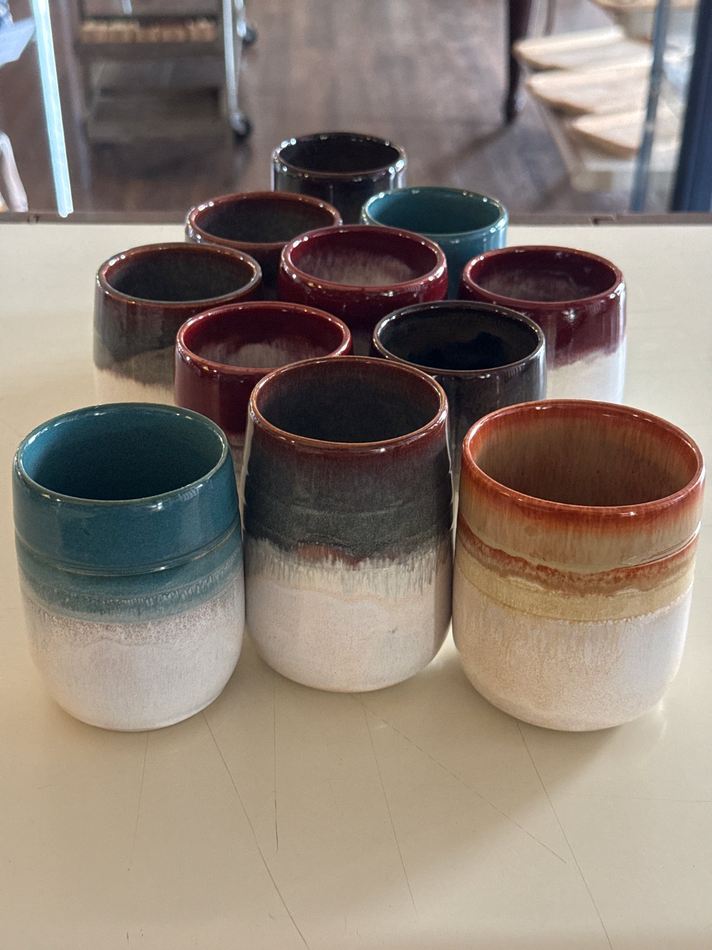 Wine tumblers assorted colors