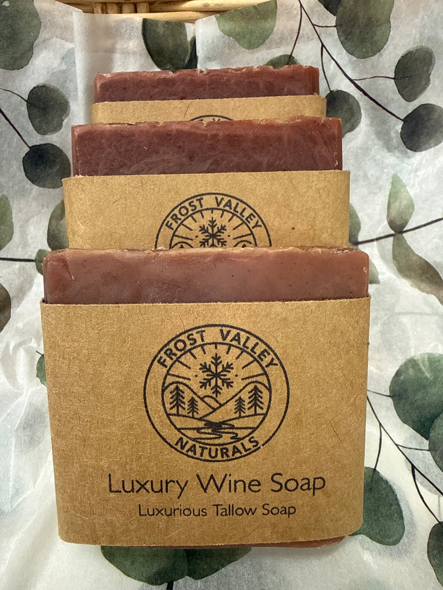Luxury wine soap