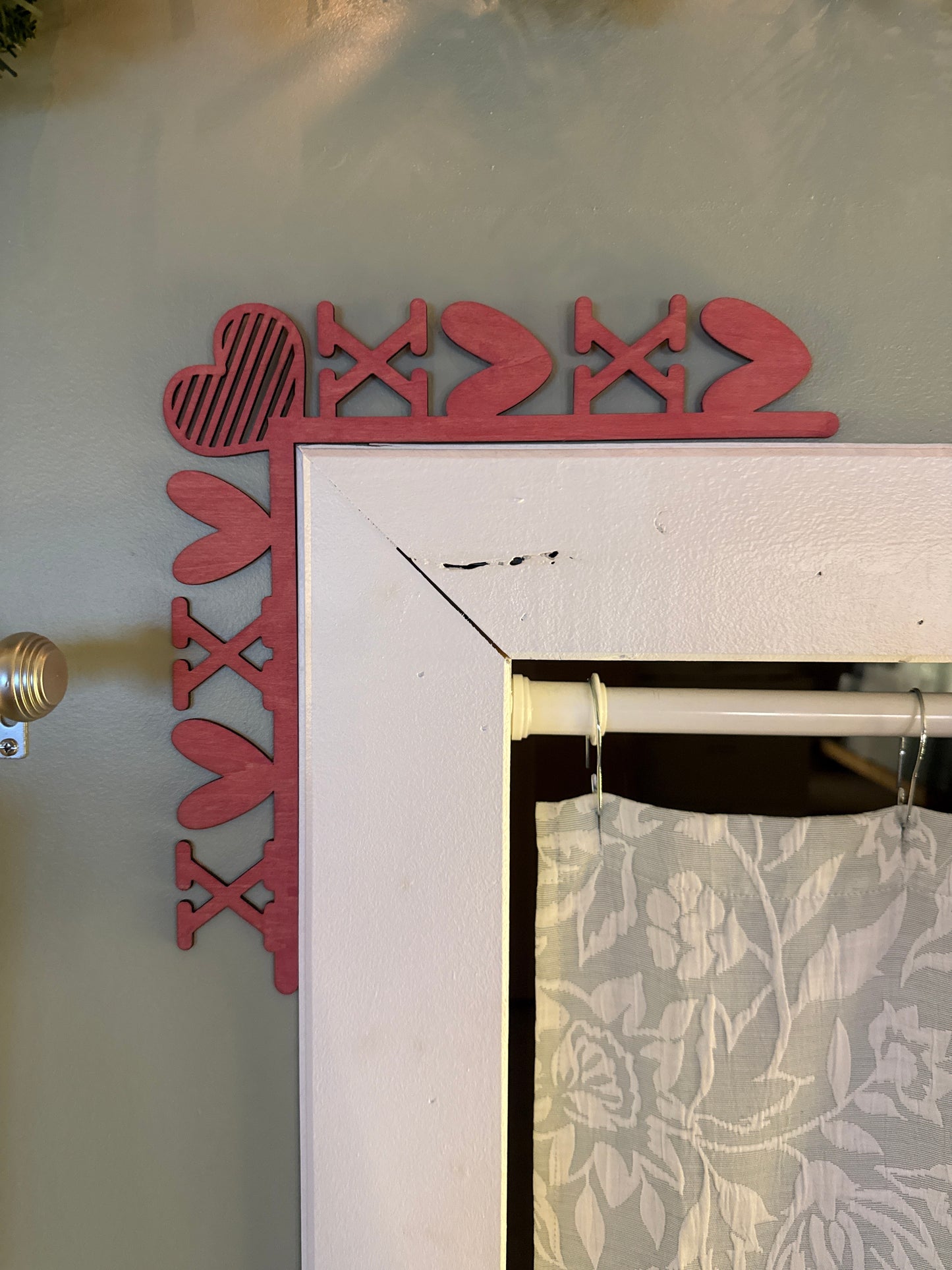Door corner valentines