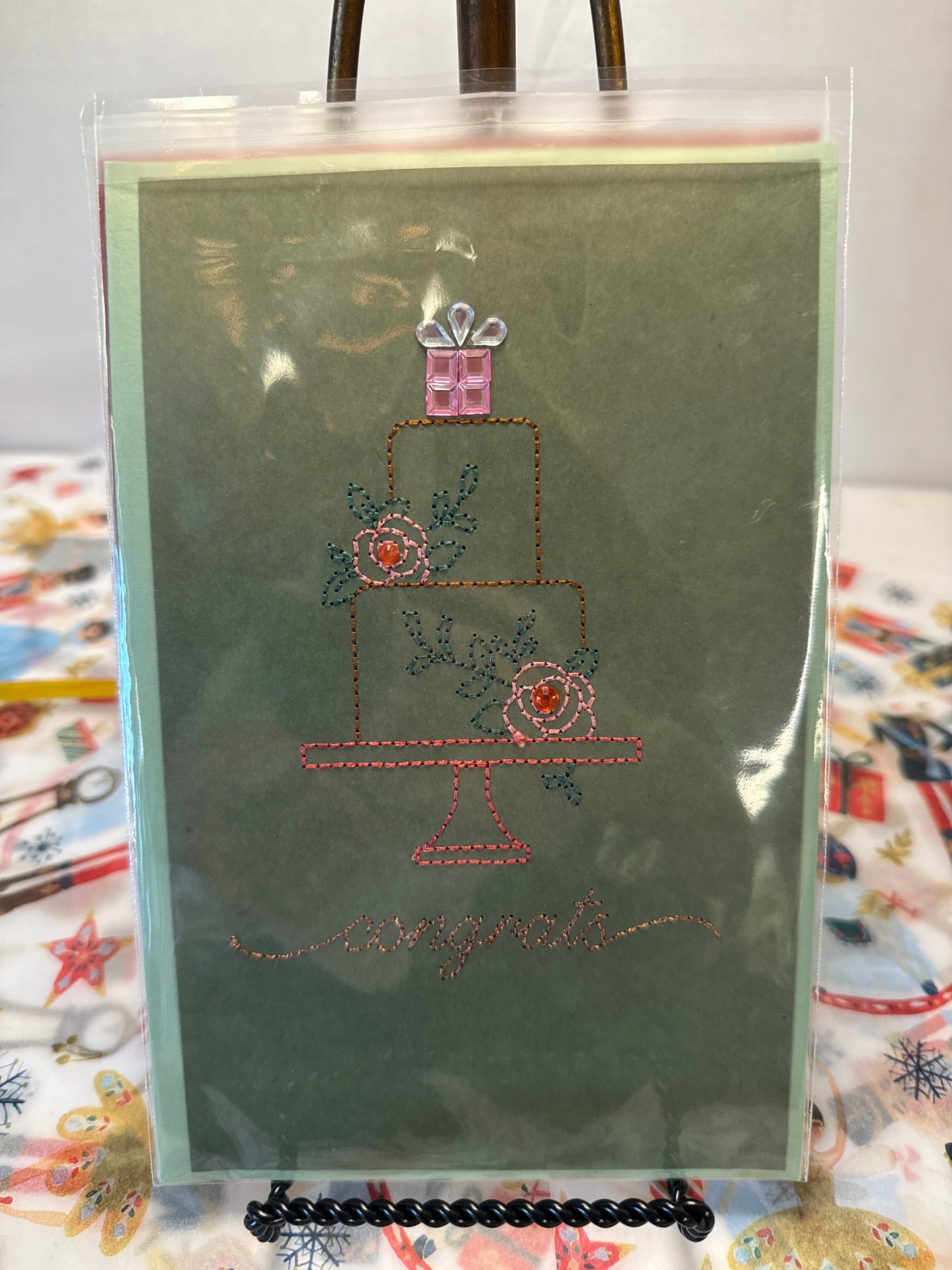 Woven stem studio card assorted
