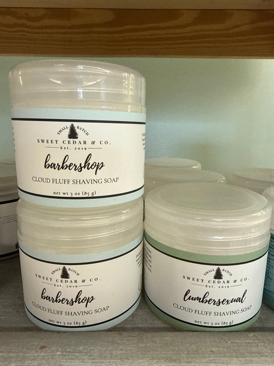 Cloud Fluff Shaving Soap