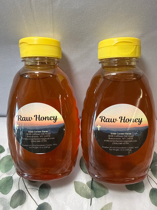 Raw honey 16 ounce