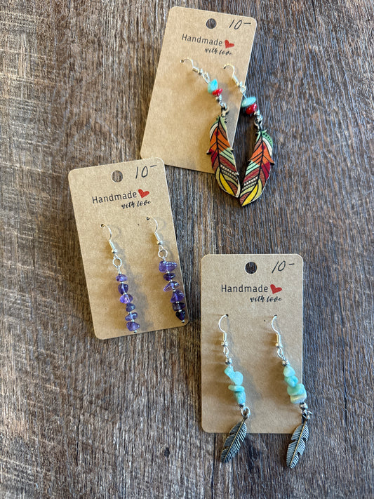 Beaded earrings 10