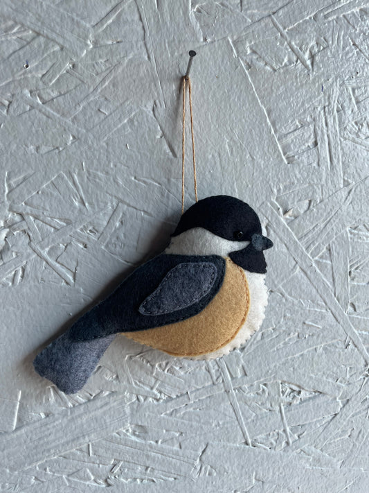 Felt Chickadee