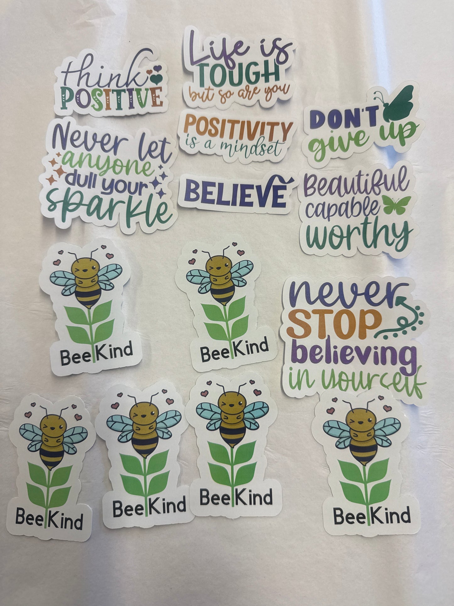 Stickers large 4 $1