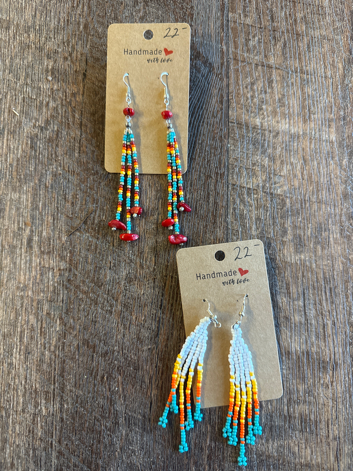 Beaded earrings 22