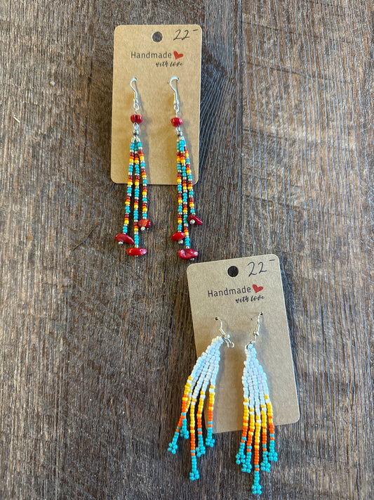 Beaded earrings 22
