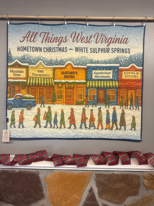 All things wv large seasonal wall hanging