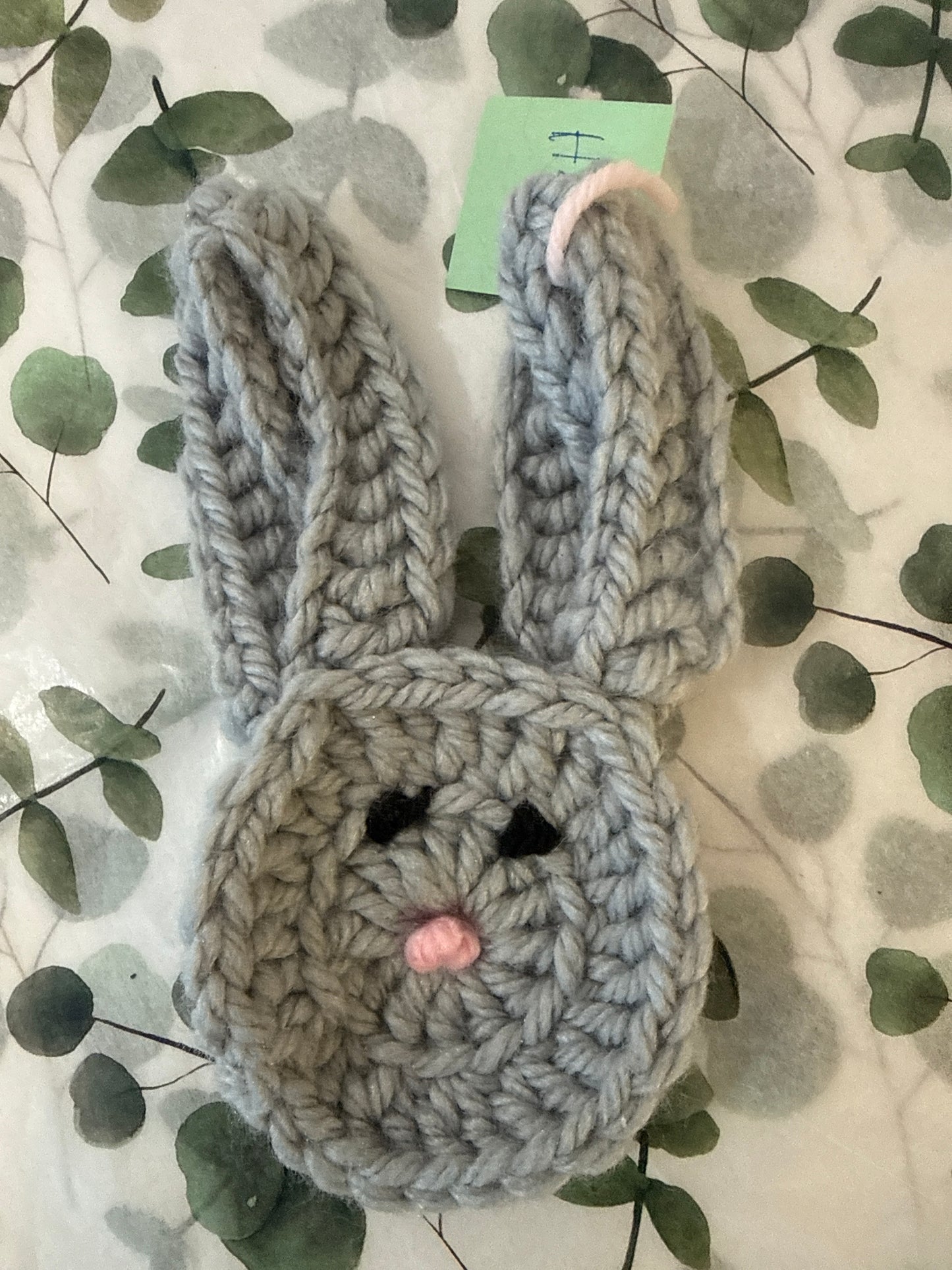 Bunny, small crocheted