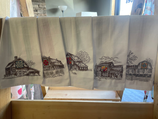 Barn Tea Towels