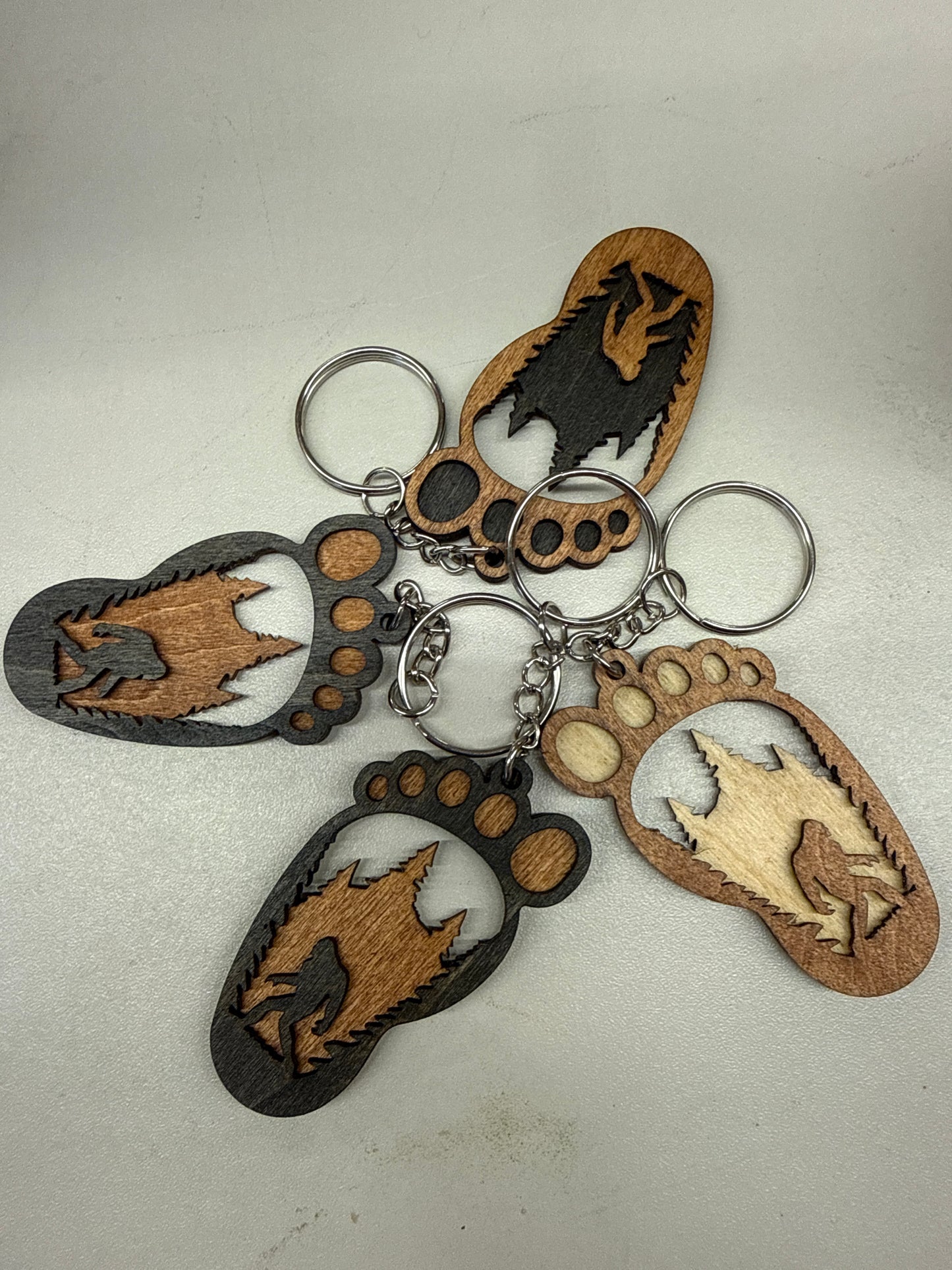 Big Foot Key Chain