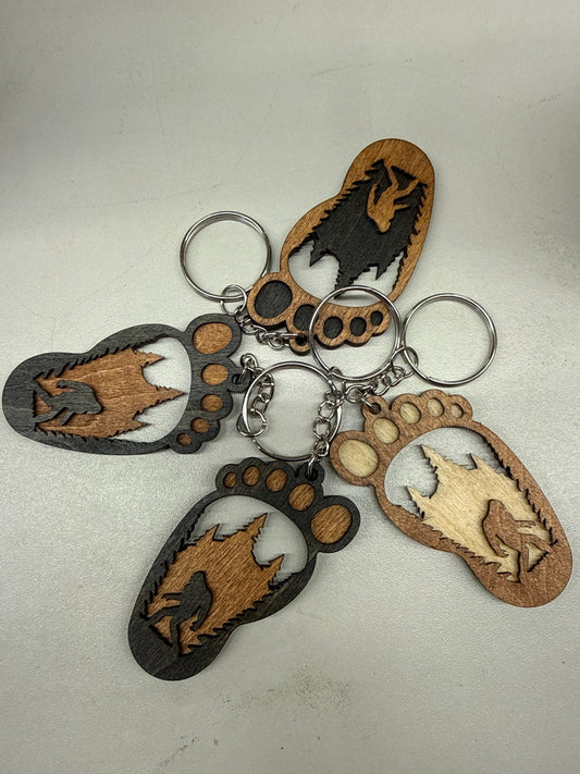 Big Foot Key Chain