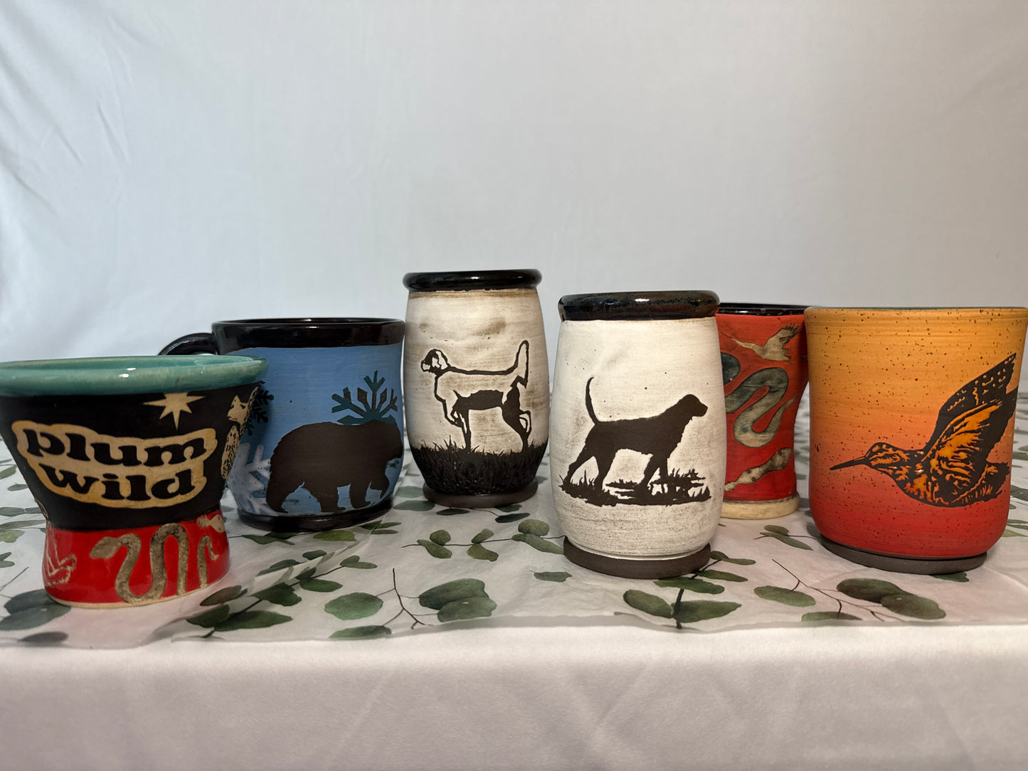 KY art rat mugs, assorted designs