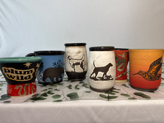 KY art rat mugs, assorted designs