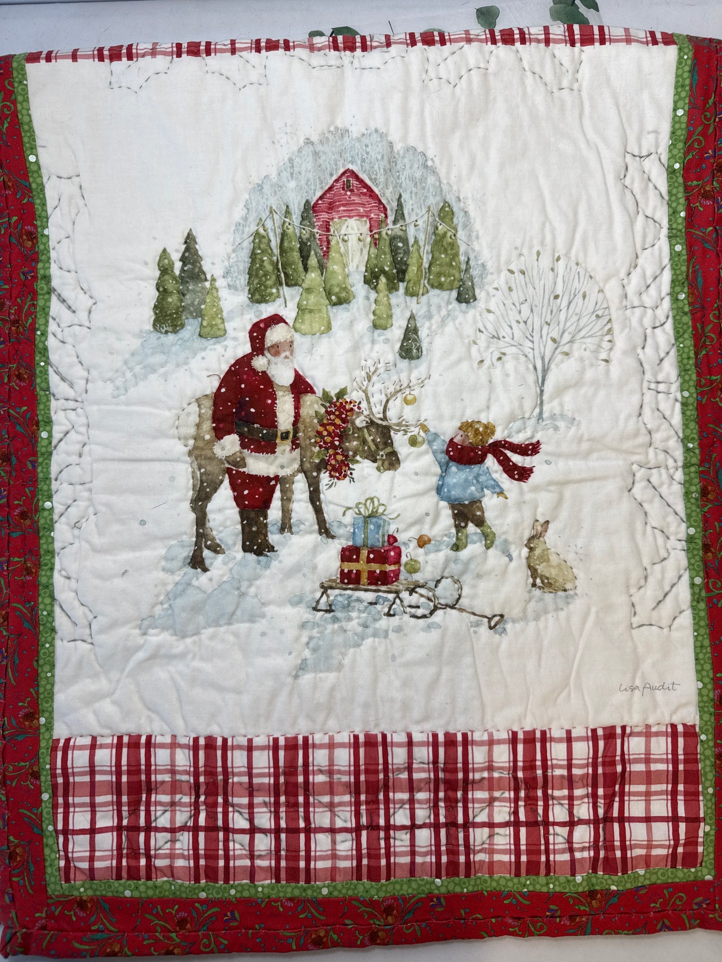 Santa’s tree farm runner 18” x 42
