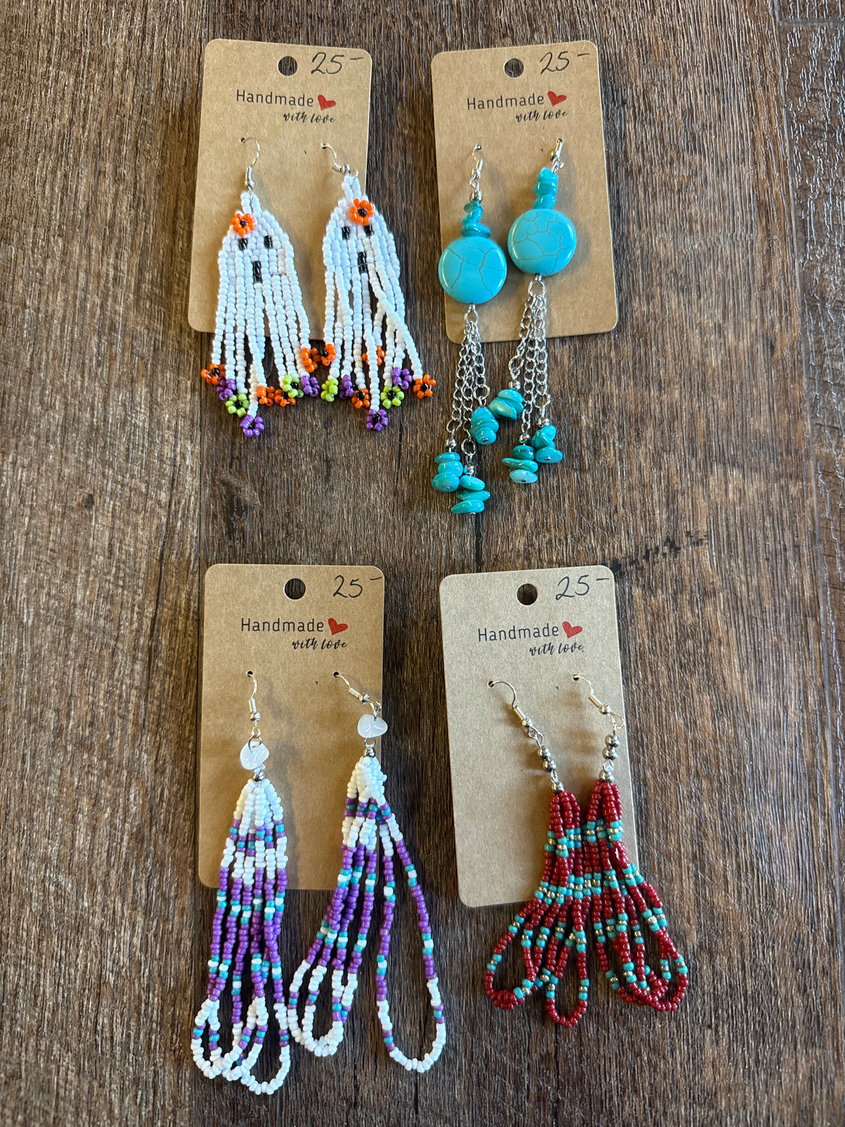 Beaded earrings 25
