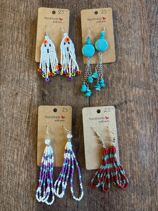 Beaded earrings 25