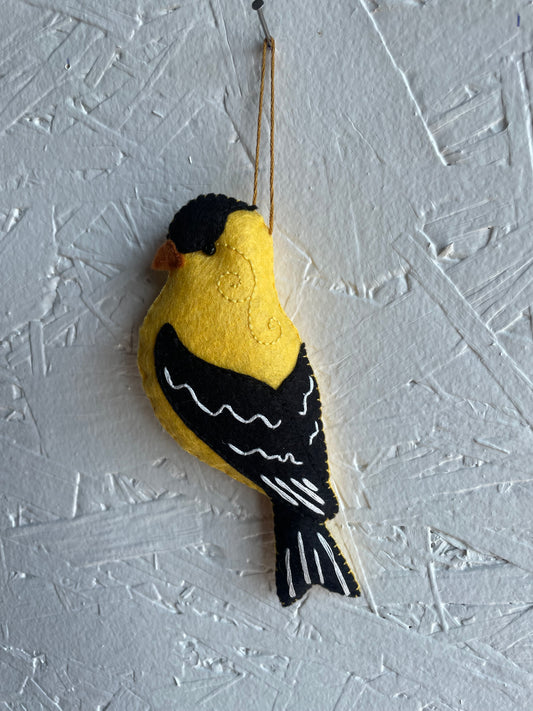 Felt Goldfinch