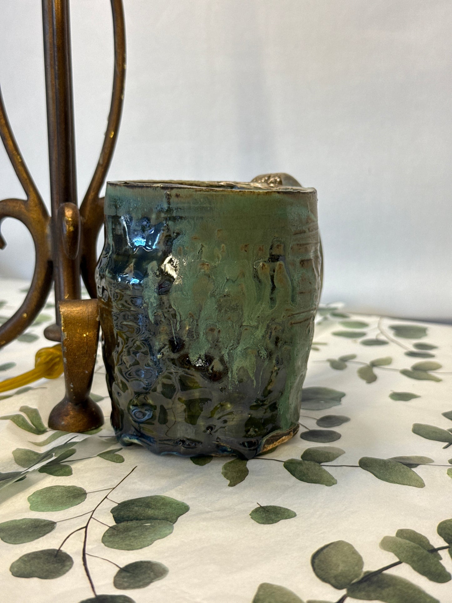 Hunt green light green mug ￼