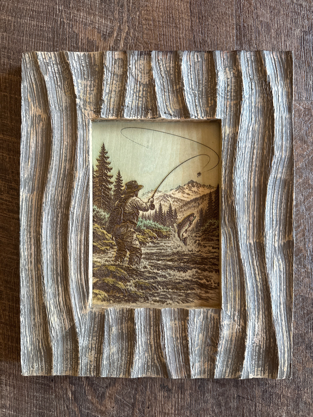 Fly Fisher Man 5 x 7 #23