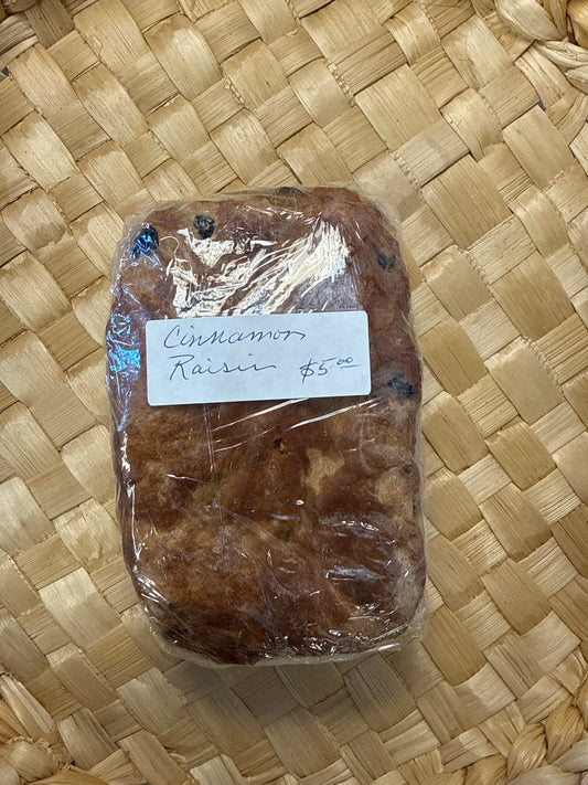 Cinnamon raisin bread