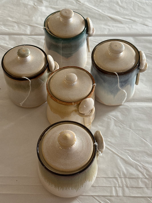 Spice jar assorted colors