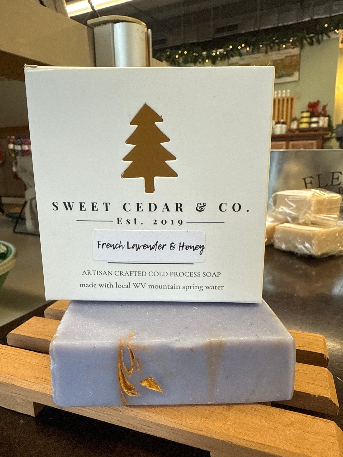 French lavender and honey soap