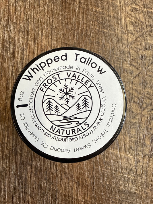 Whipped tallow, 1 ounce lavender and frankincense