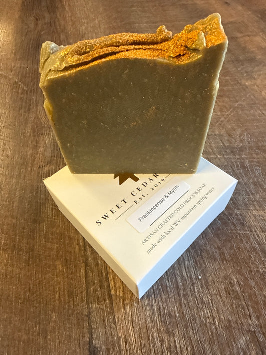 Frankincense and Myrrh bar soap