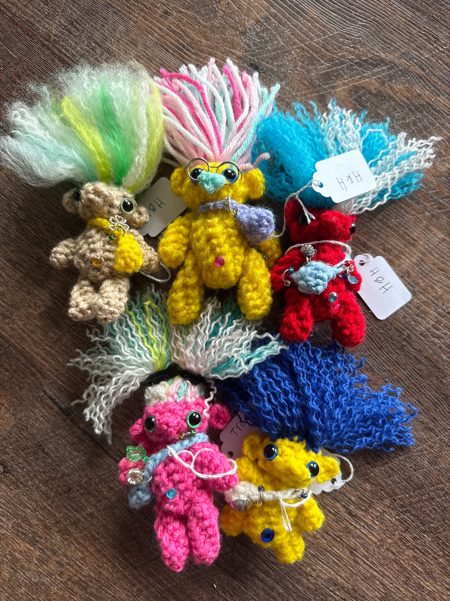 Trolls assorted colors and designs