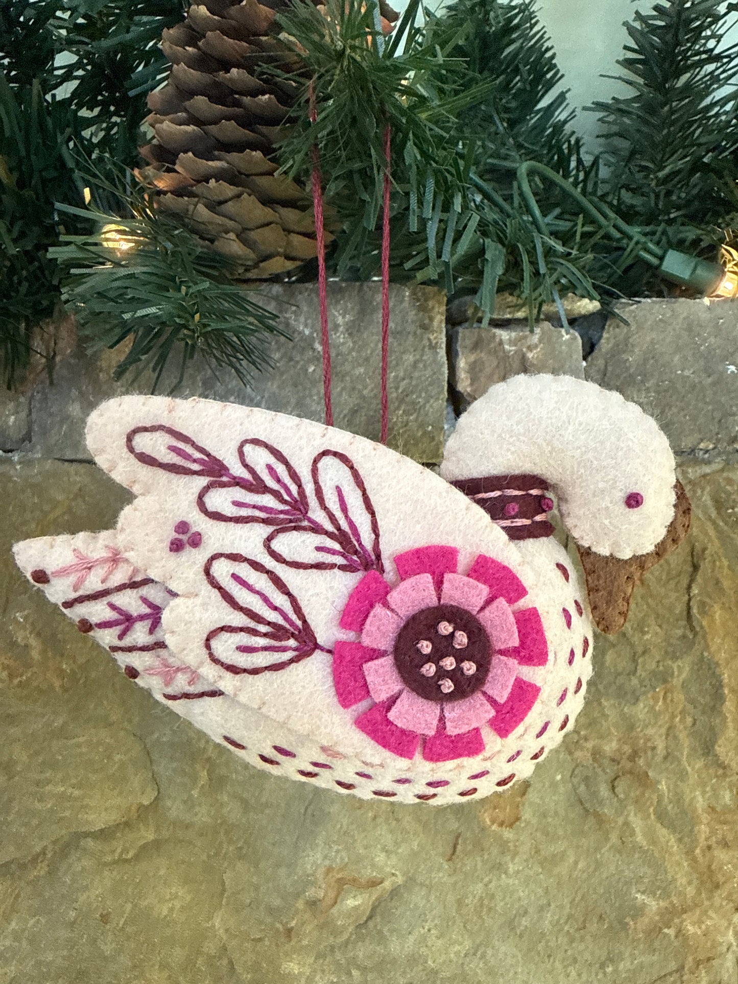 Felt Swan, light