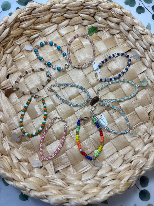 Kids Bracelets river glass