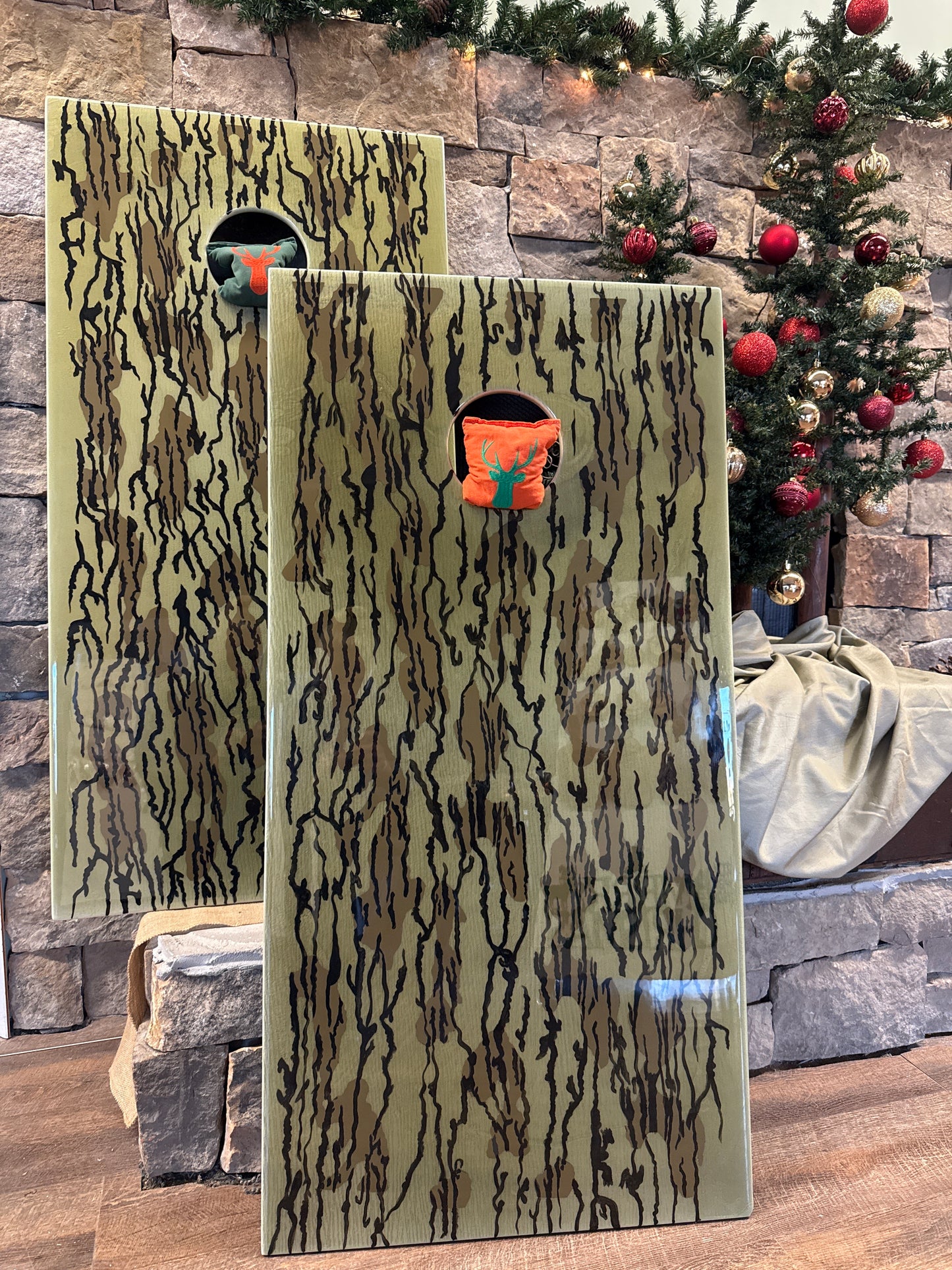 Cornhole camo PVC epoxy 100% waterproof