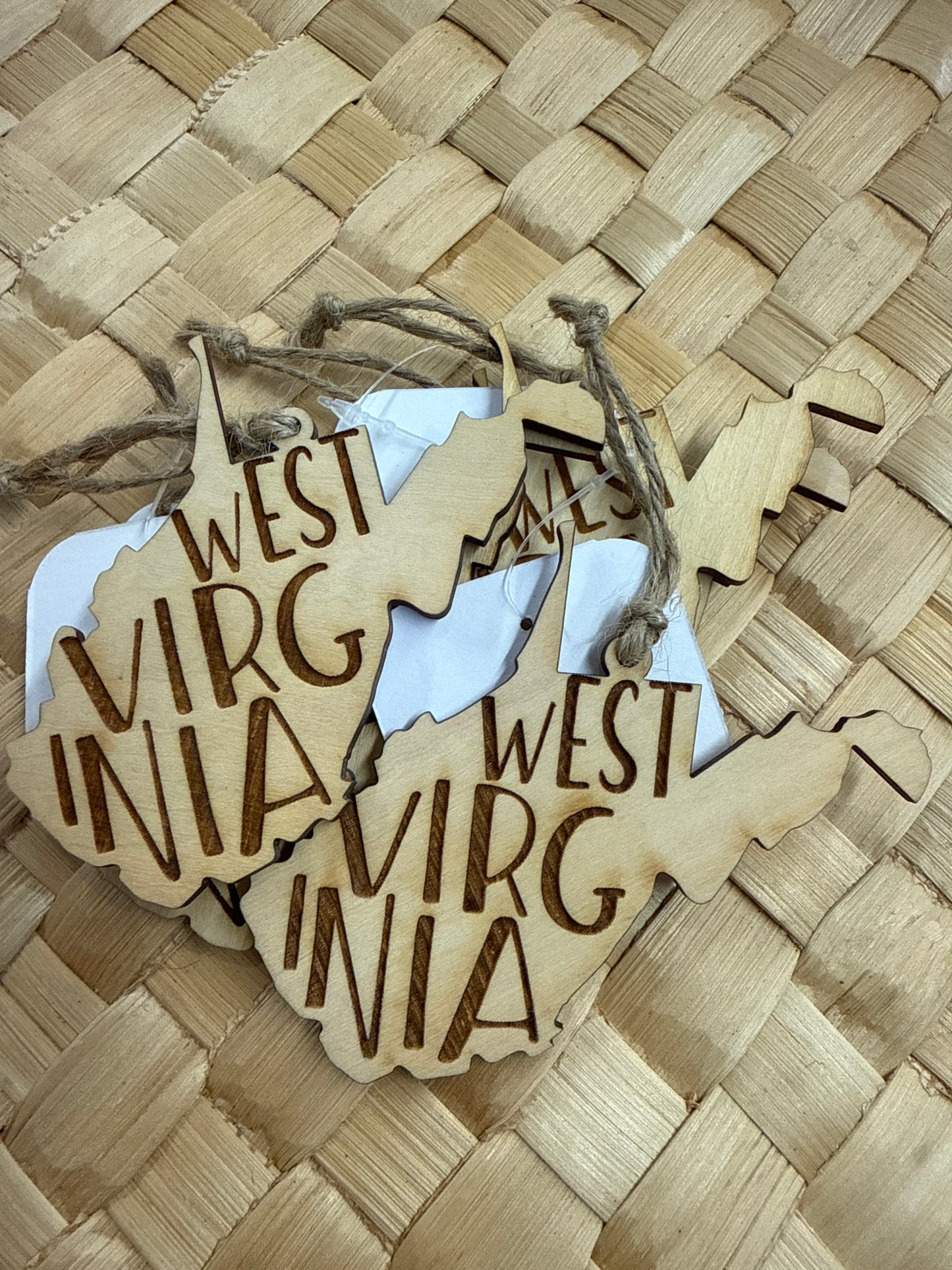 Wv typography ornament