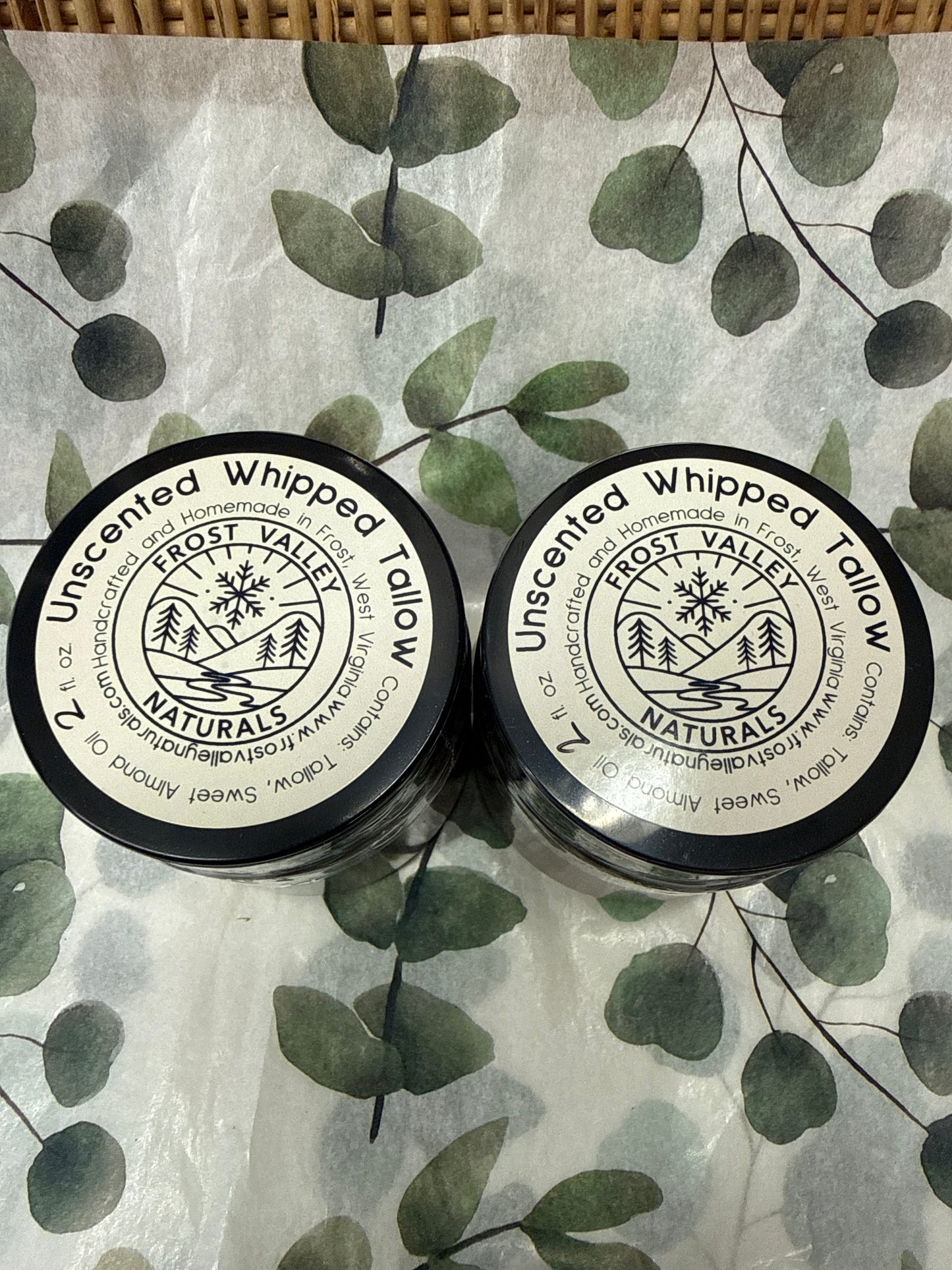Unscented whipped tallow 2 ounce