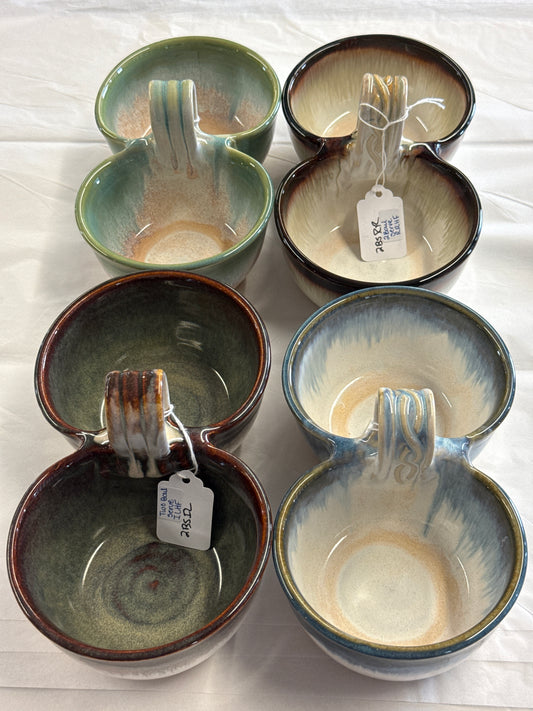 Two bowl serve assorted colors